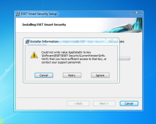 could not write value appdatadir to key.PNG