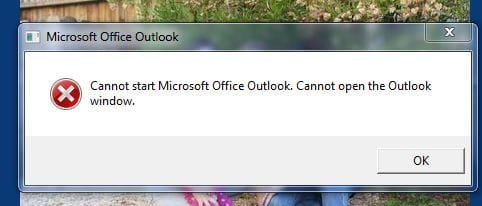 outlook wont open.JPG