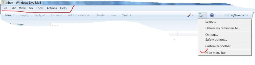 win live mail menubar.JPG win live mail menubar.JPG