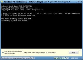 VMWare XP Mode failure.jpg