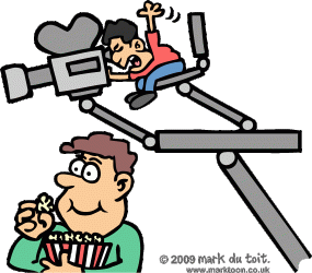 clipart-angry-movie-director-and-man-eating-popcorn.gif