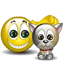 smiley%20and%20cat.gif