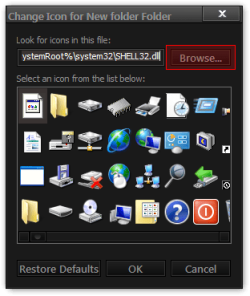 Change Icon for New folder Folder.png Change Icon for New folder Folder.png