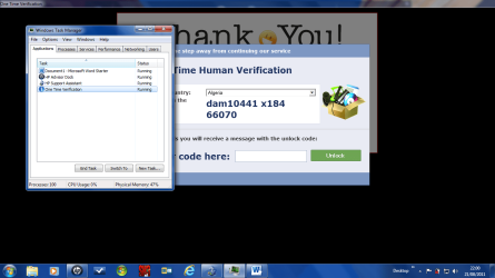 One Time Human Verification task manager.png