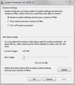 disk spce usage for system protection.png disk spce usage for system protection.png
